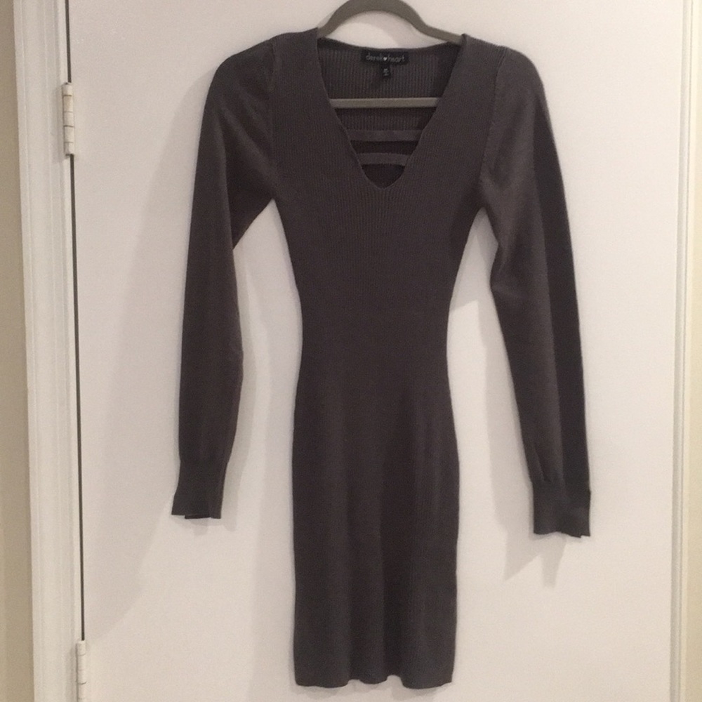 Ribbed Sweater Dress NWOT